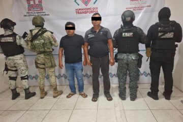 Aseguran sustancias ilícitas, armas y vehículos en cateos realizados en HuixtlaChiapas